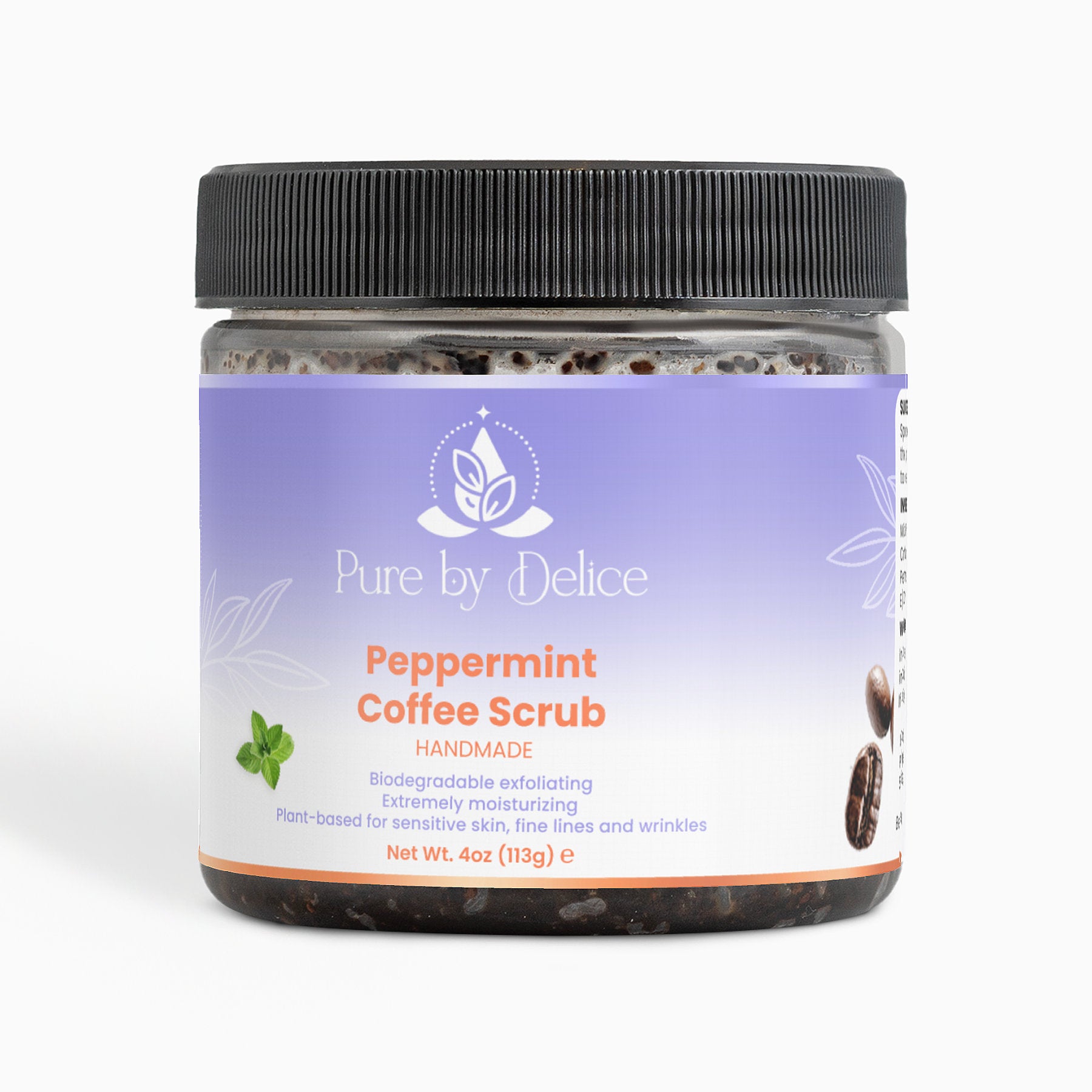 Peppermint Coffee Scrub