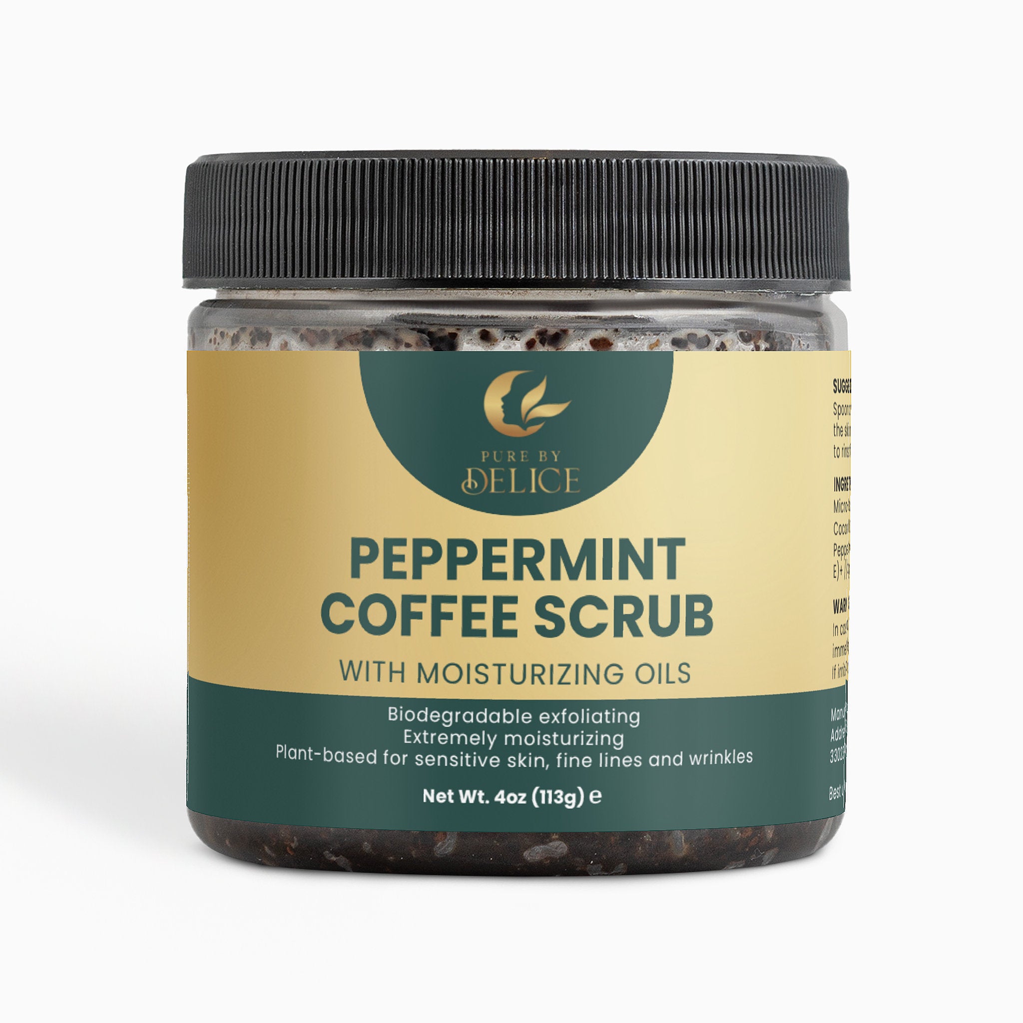 Peppermint Coffee Scrub