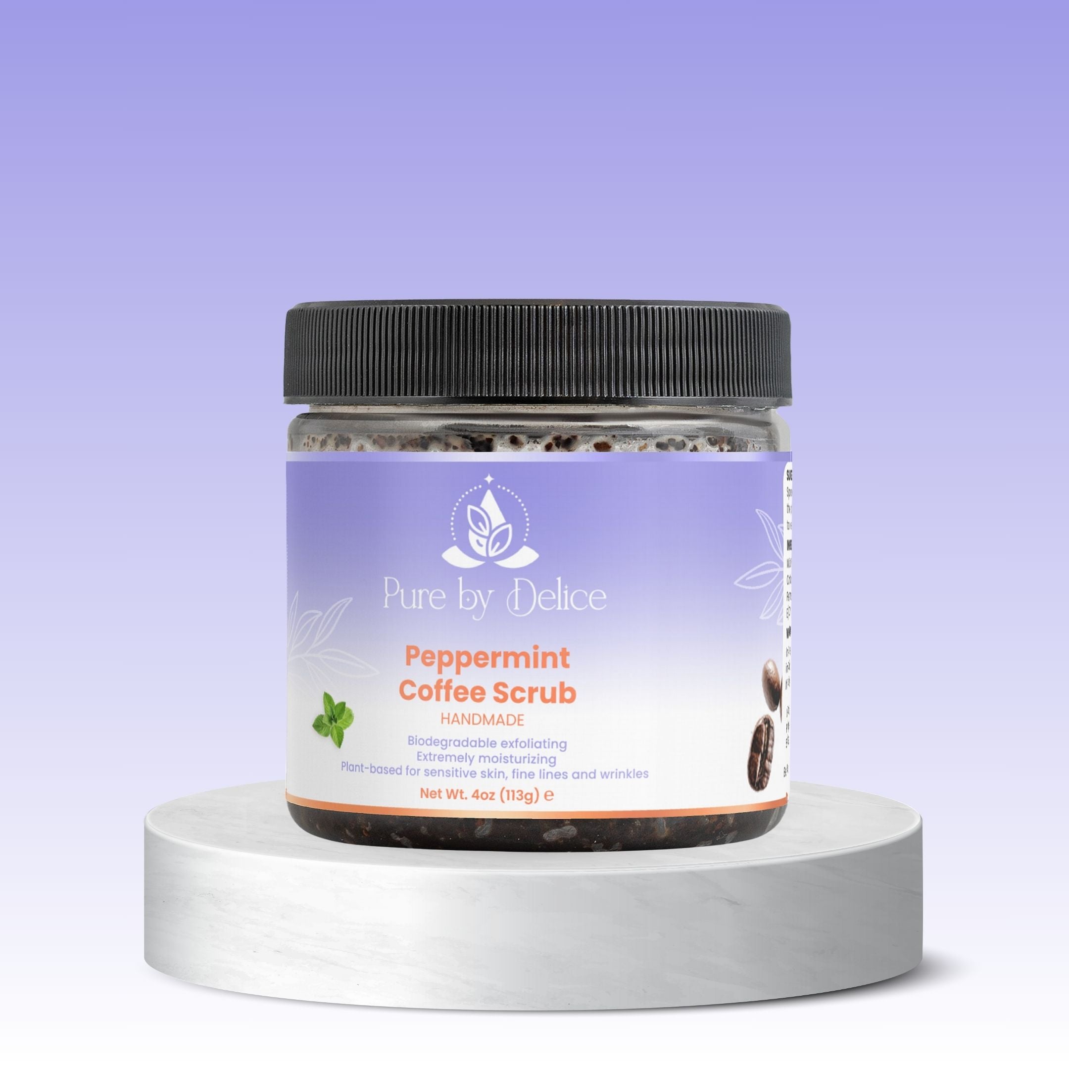 Peppermint Coffee Scrub