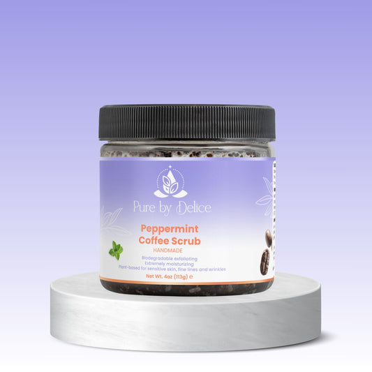 Peppermint Coffee Scrub